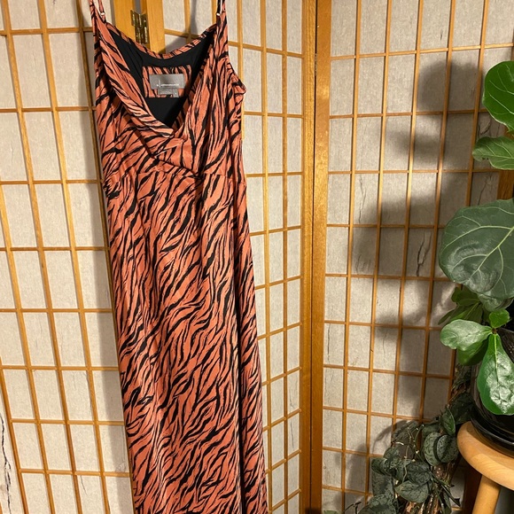 NWT Zebra Print Anthropologie Slip Dress - Picture 6 of 7